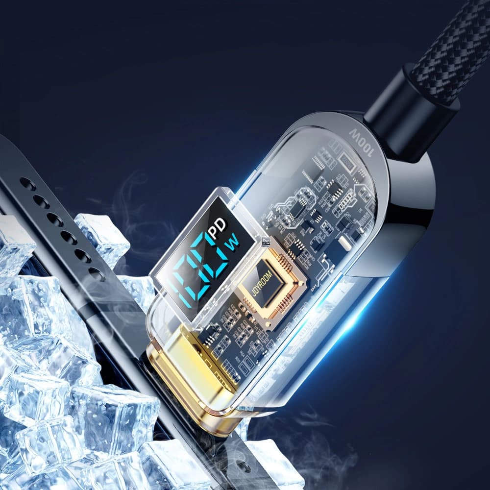 Cable Joyroom S-CC100A4 USB-C/USB-C 100W 1.2m black - 11