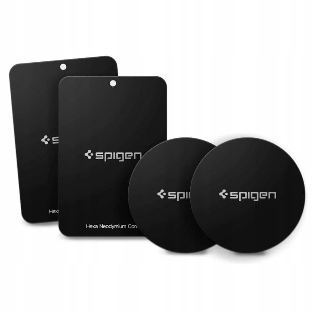 Spigen Plăci pentru suportul magnetic MP-4P Metalplate Magnetic Car Mount - 1