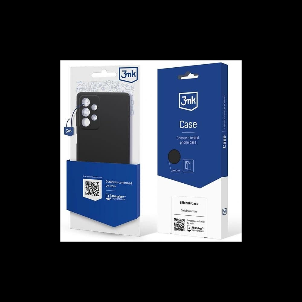 Etui 3MK Silicone Case Samsung Galaxy A13 4G negru/black - 14