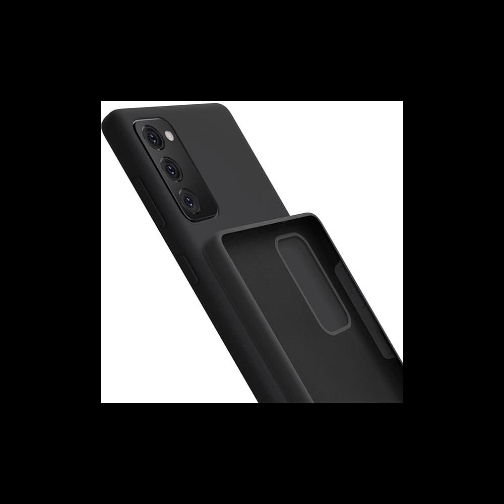 3MK Samsung Tasche Silikonhülle Galaxy S20 FE schwarz/schwarz - 4