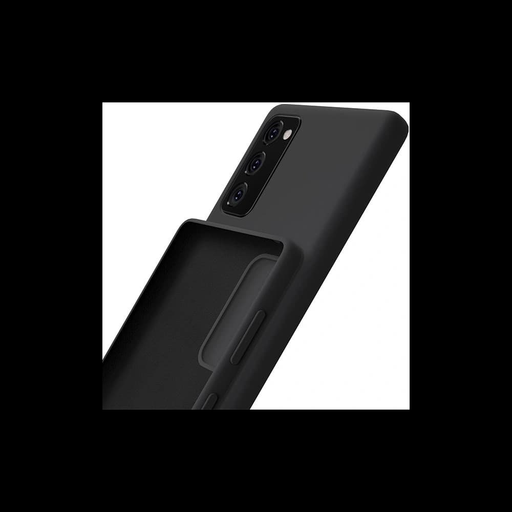 3MK Samsung Tasche Silikonhülle Galaxy S20 FE schwarz/schwarz - 5