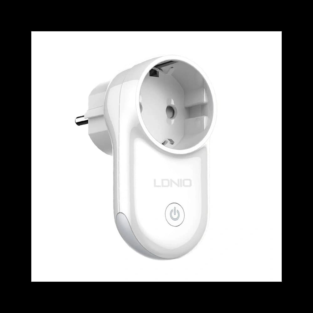 LDNIO Wi-Fi-Smart-Steckdose SEW1058, mit Nachtlichtfunktion (weiß) - 1