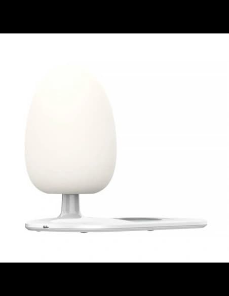 Lampă de noptieră cu funcție de încărcare wireless Qi, LDNIO Y3 (albă)