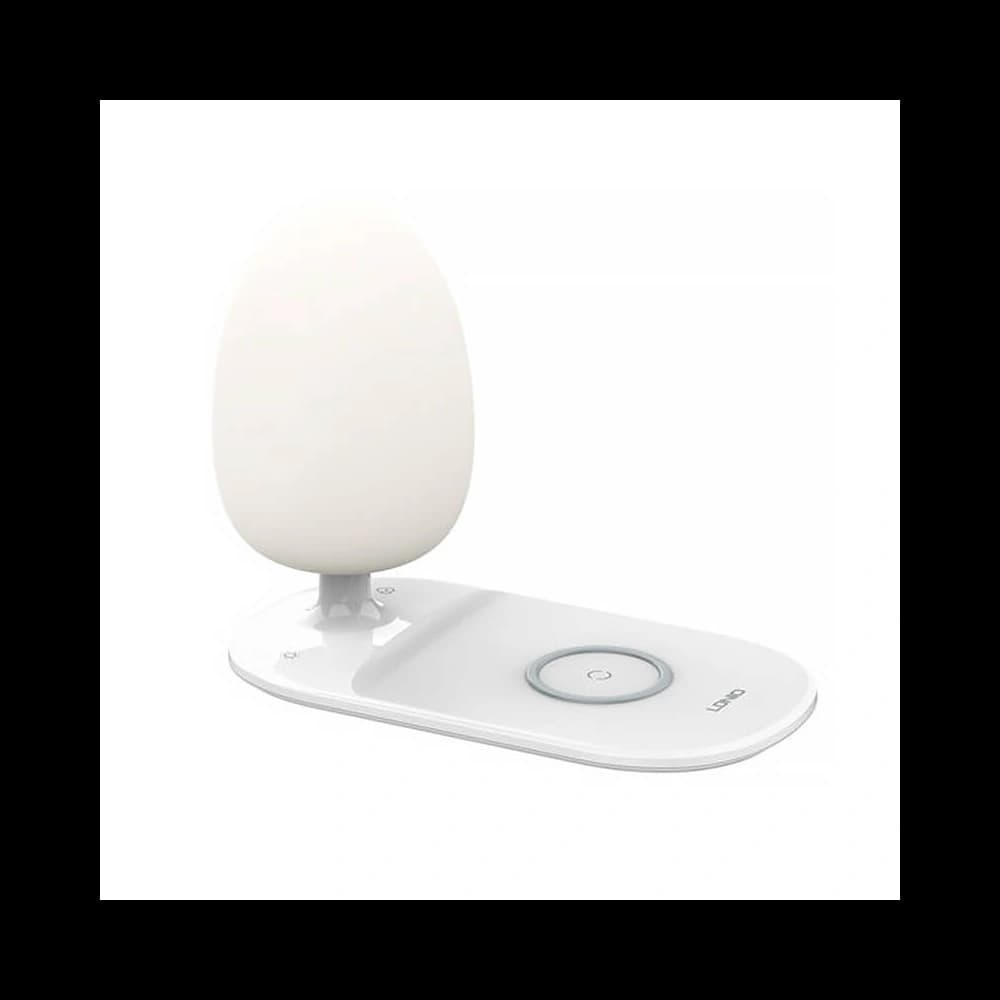 Lampă de noptieră cu funcție de încărcare wireless Qi, LDNIO Y3 (albă) - 2
