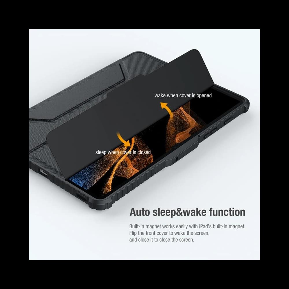 Etui Nillkin Bumper Pro Samsung Galaxy Tab S8+ Plus/S7+ Plus/S7 FE negre - 7