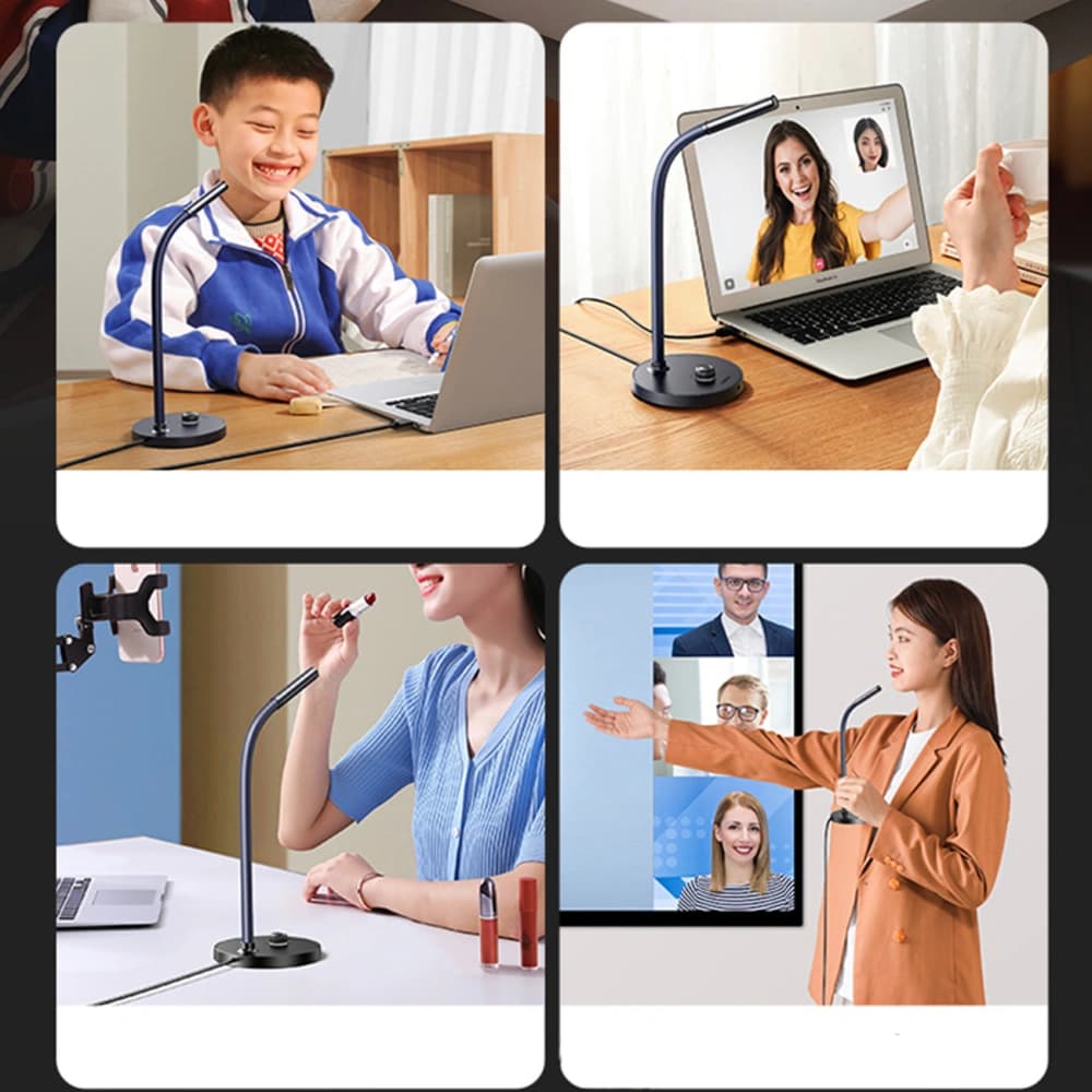 Microfon UGREEN CM564 USB cu suport negru - 4