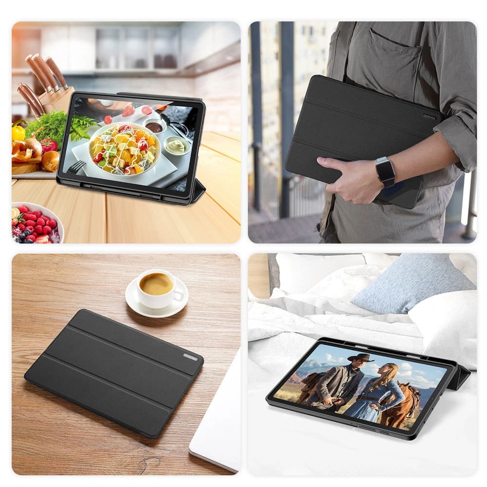 Etui Dux Ducis Domo Samsung Galaxy Tab S6 Lite černé - 11