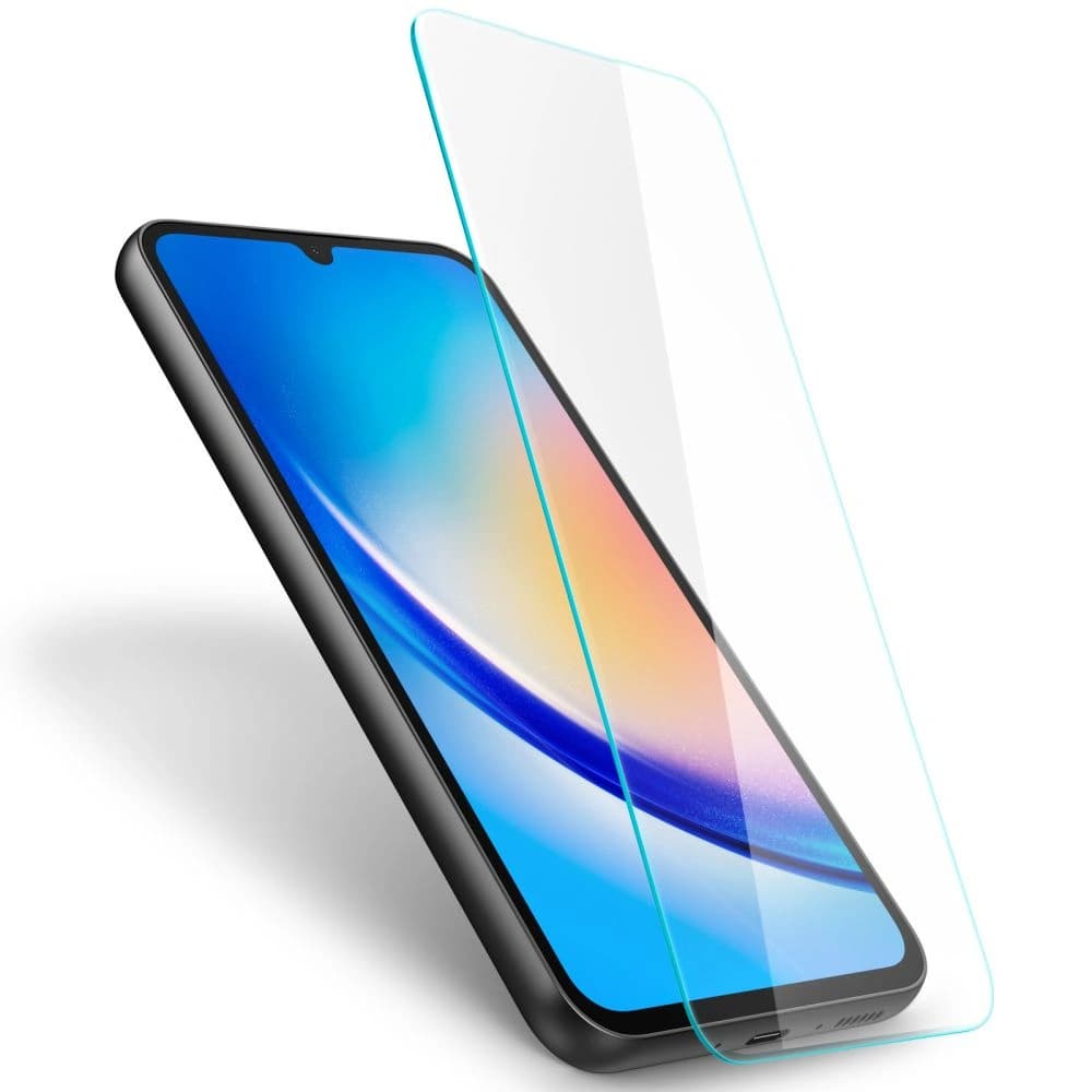 Zpevněné sklo Spigen GLAS.tR Slim Samsung Galaxy A34 5G Clear [2 PACK] - 4