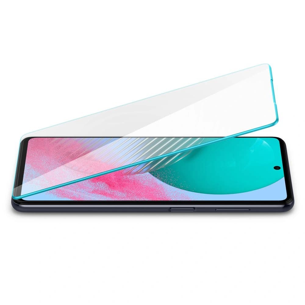Tvrzené sklo Spigen GLAS.tR Slim Samsung Galaxy M54 5G Clear [2 PACK] - 3