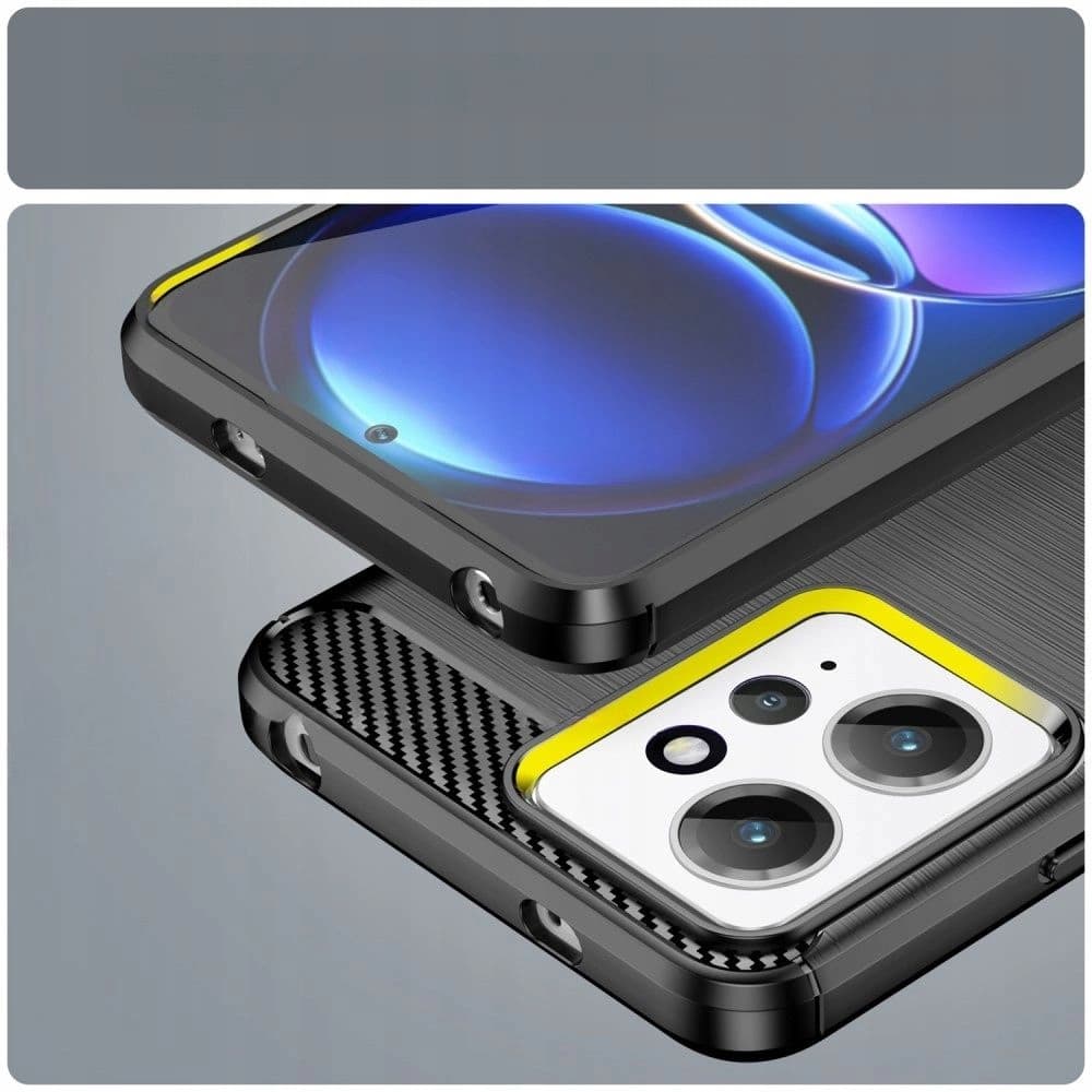 Etui Tech-Protect TPUCarbon Xiaomi Redmi Note 12 LTE Fekete - 4