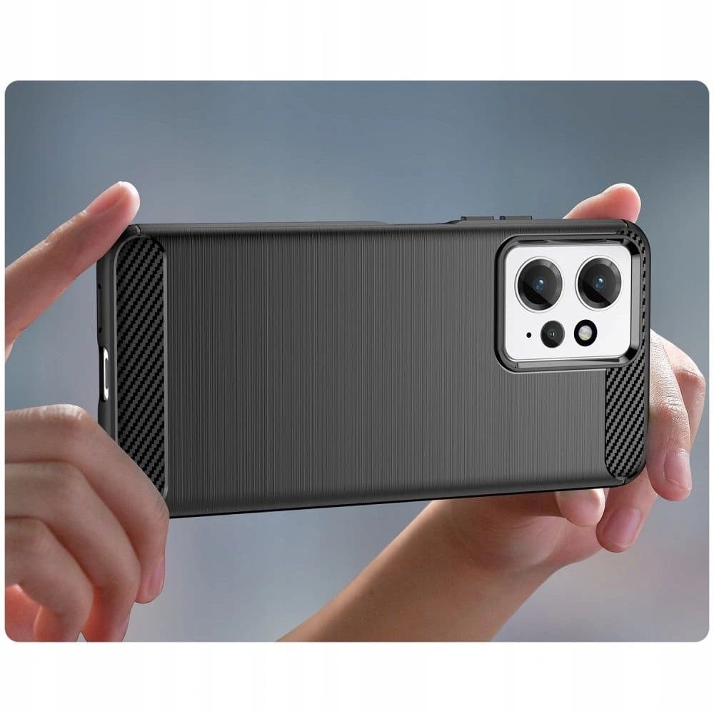 Etui Tech-Protect TPUCarbon Xiaomi Redmi Note 12 LTE Fekete - 5