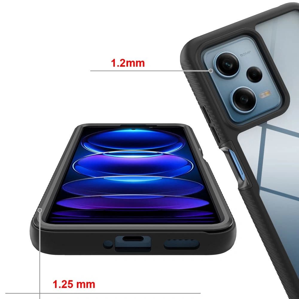 Etui Tech-Protect Defense360 Xiaomi Redmi Note 12 Pro 5G/POCO X5 Pro 5G Negru - 5
