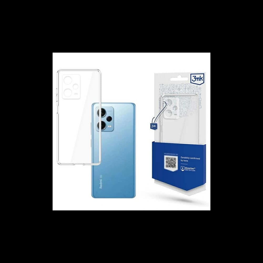 Etui 3MK Clear Case Xiaomi Redmi Note 12 Pro+ Plus - 1