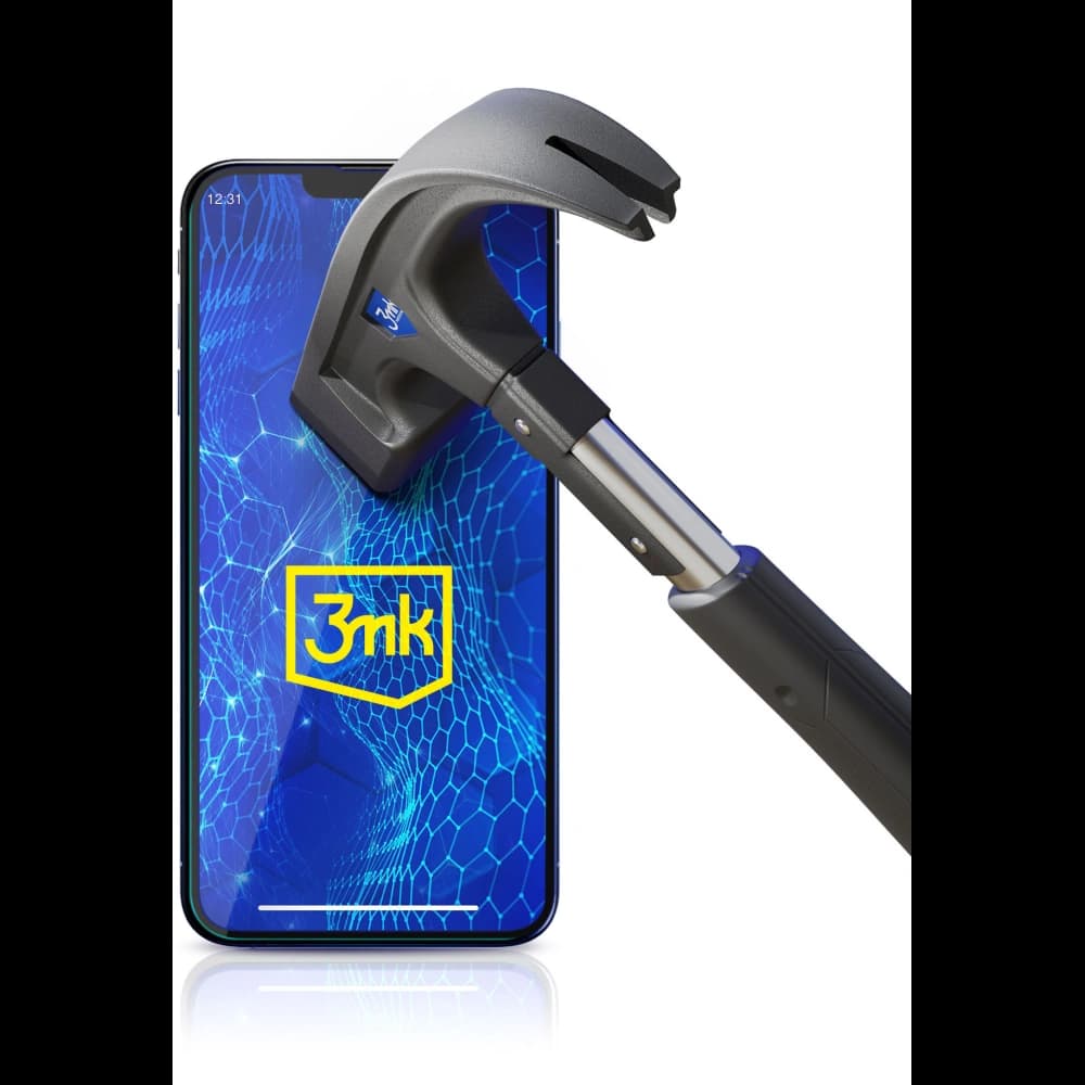 Tvrzené sklo 3MK HardGlass Max Lite Motorola Moto G82 5G černé - 3