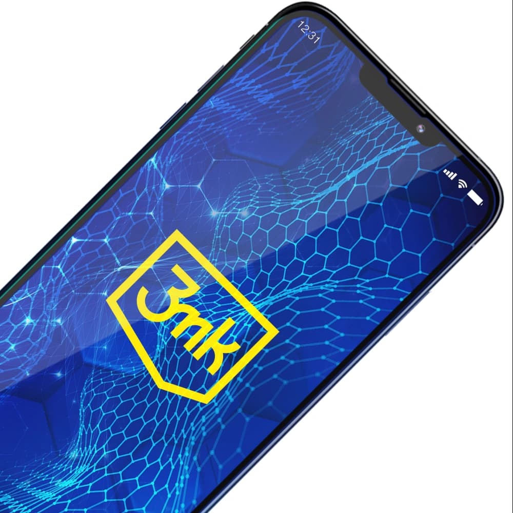 3MK Gehärtetes Glas HardGlass Max Lite Motorola Moto G13/G23 schwarz - 4