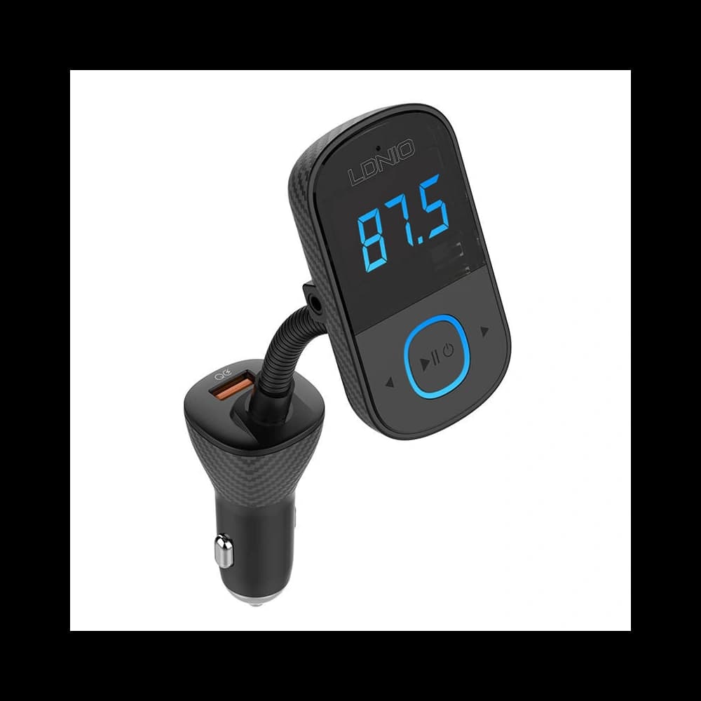 LDNIO FM Sender C705Q Bluetooth 2xUSB-A, USB-C + USB-C Kabel - 5