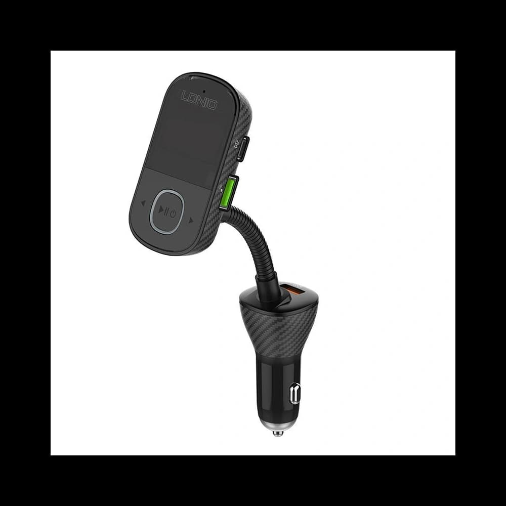 Transmitter FM LDNIO C705Q Bluetooth 2xUSB-A, USB-C + kabel microUSB - 4
