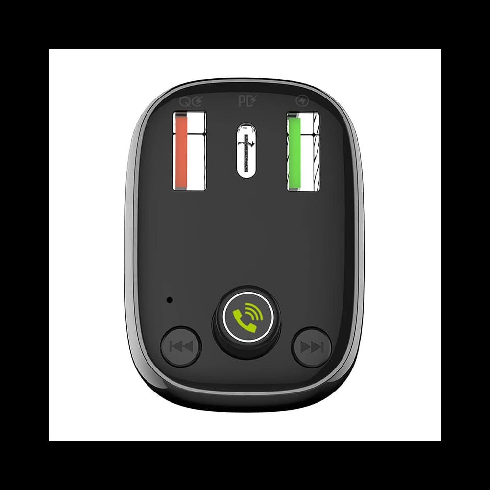 Transmiter FM LDNIO C704Q Bluetooth 2xUSB-A, USB-C + kabel microUSB - 4