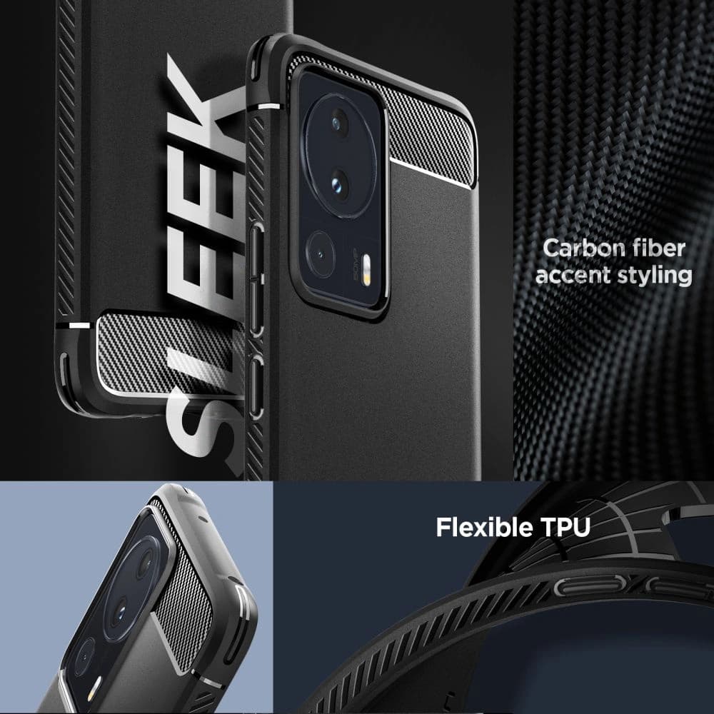 Etui Spigen Rugged Armor Xiaomi 13 Lite Negru Mat - 11
