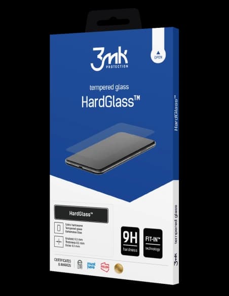 3MK Xiaomi Gehärtetes Glas HardGlass Redmi 10 5G Schwarz