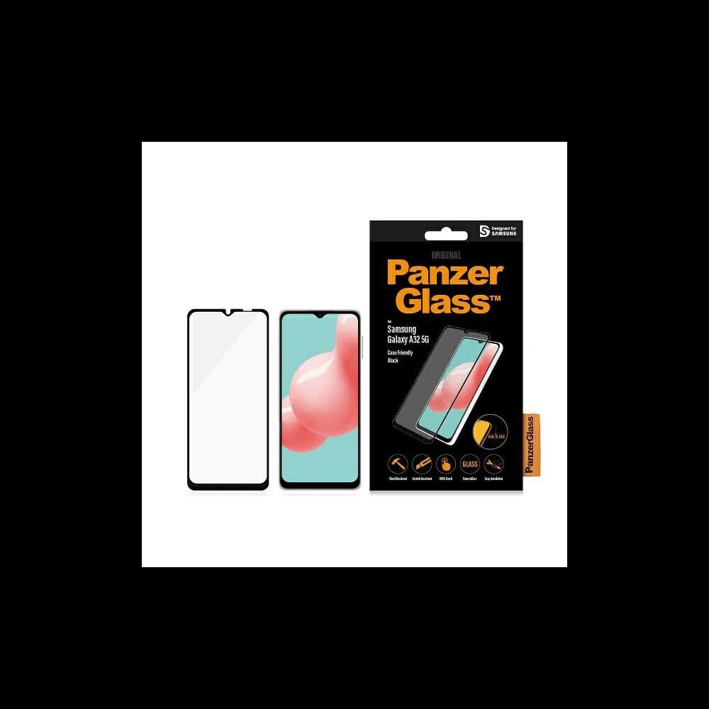 PanzerGlass E2E Regular Samsung Galaxy A32 5G Case Friendly black - 1