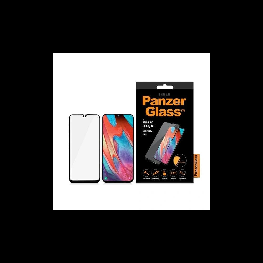 PanzerGlass E2E Regular Samsung Galaxy A41 Case Friendly black - 1