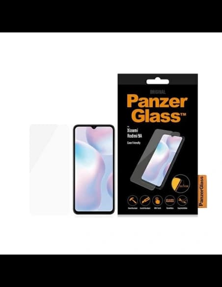 Edzett üveg PanzerGlass E2E Regular Xiaomi Redmi 9A Case Friendly