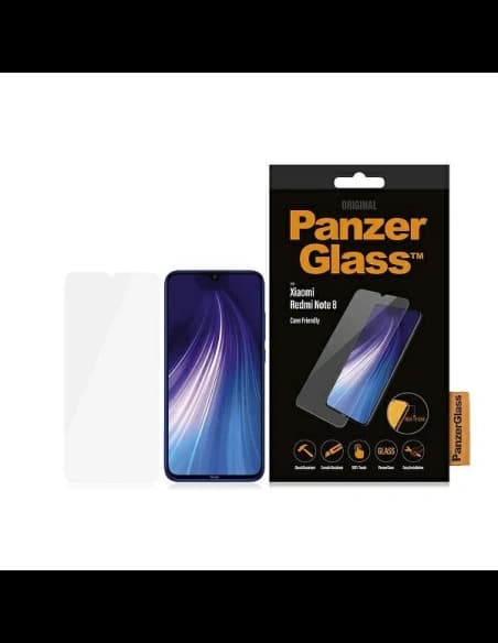 Edzett üveg PanzerGlass E2E Regular Xiaomi Redmi Note 8 Case Friendly