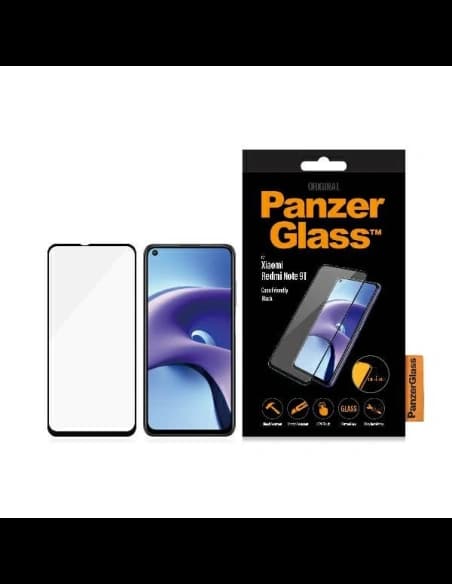 PanzerGlass E2E Regular Xiaomi Redmi Note 9T Case Friendly
