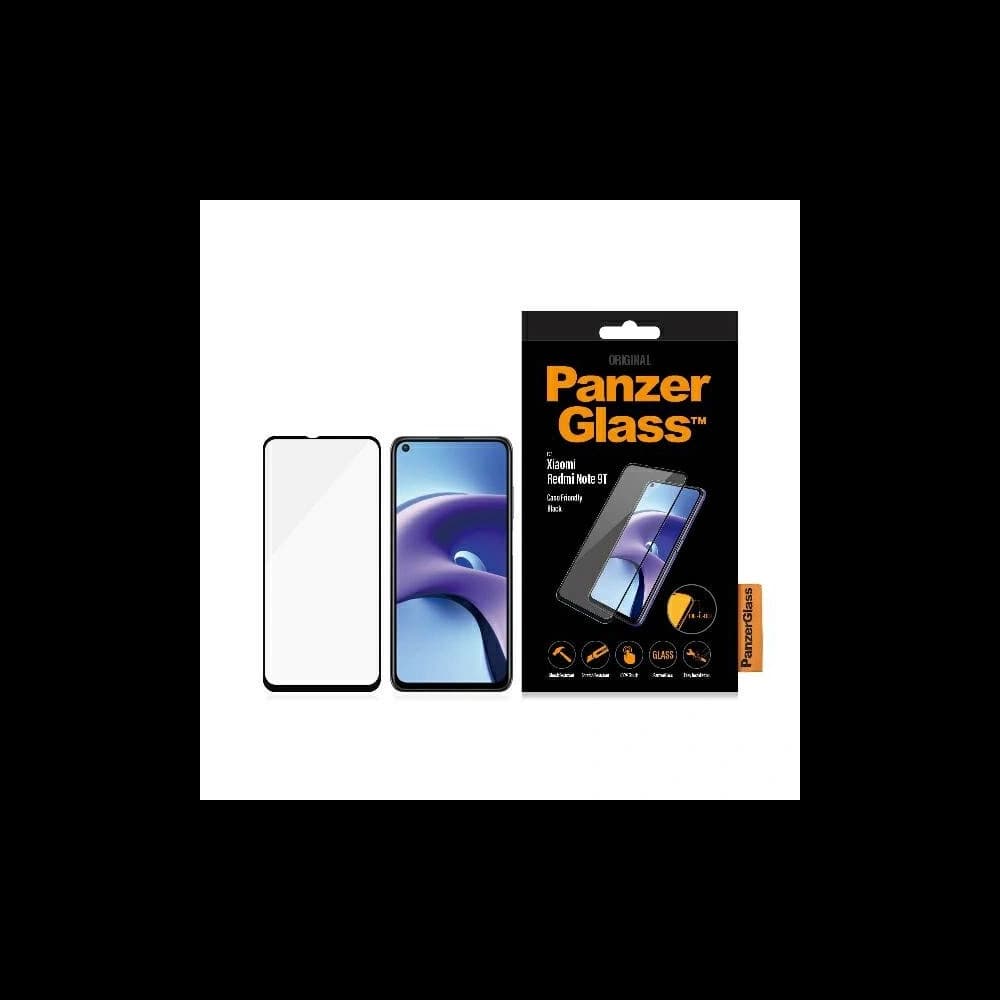 PanzerGlass E2E Regular Xiaomi Redmi Note 9T Case Friendly