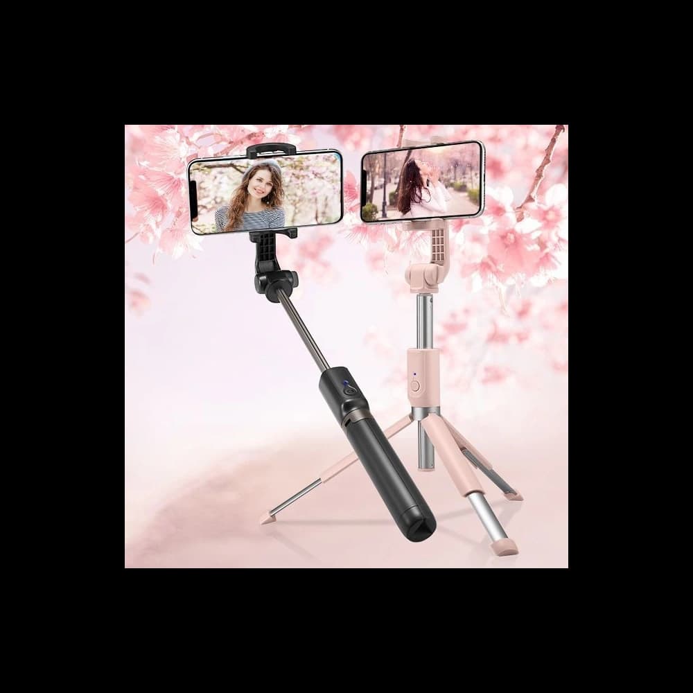 Spigen S540W Selfie Stick fără fir Trepied negru - 23