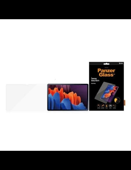 Tvrzené sklo PanzerGlass E2E Super+ Samsung Galaxy Tab S7+ Plus/S8+ Plus Case Friendly