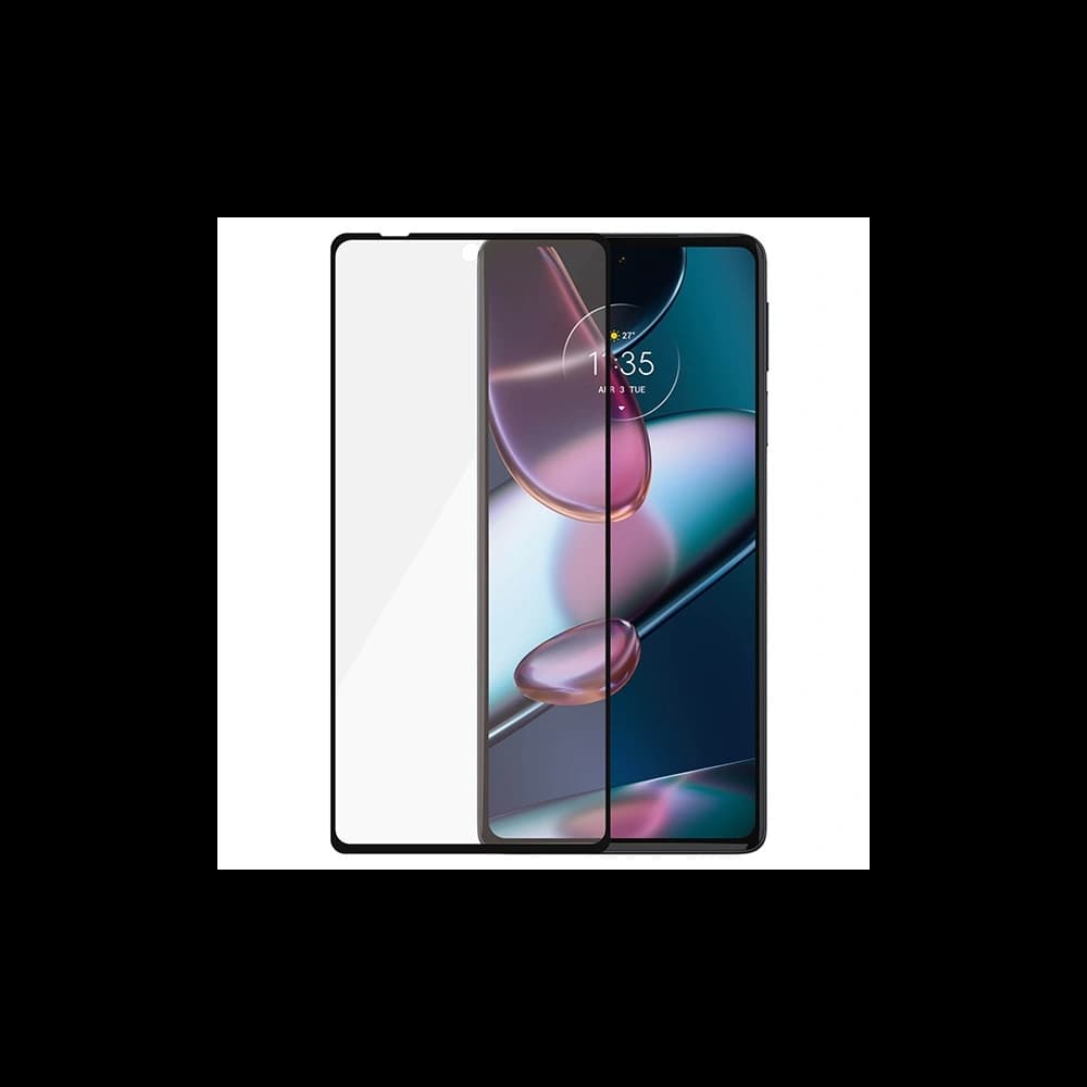 Tvrzené sklo PanzerGlass Special Edition Motorola Edge 30 Pro černé/black 6559 - 2