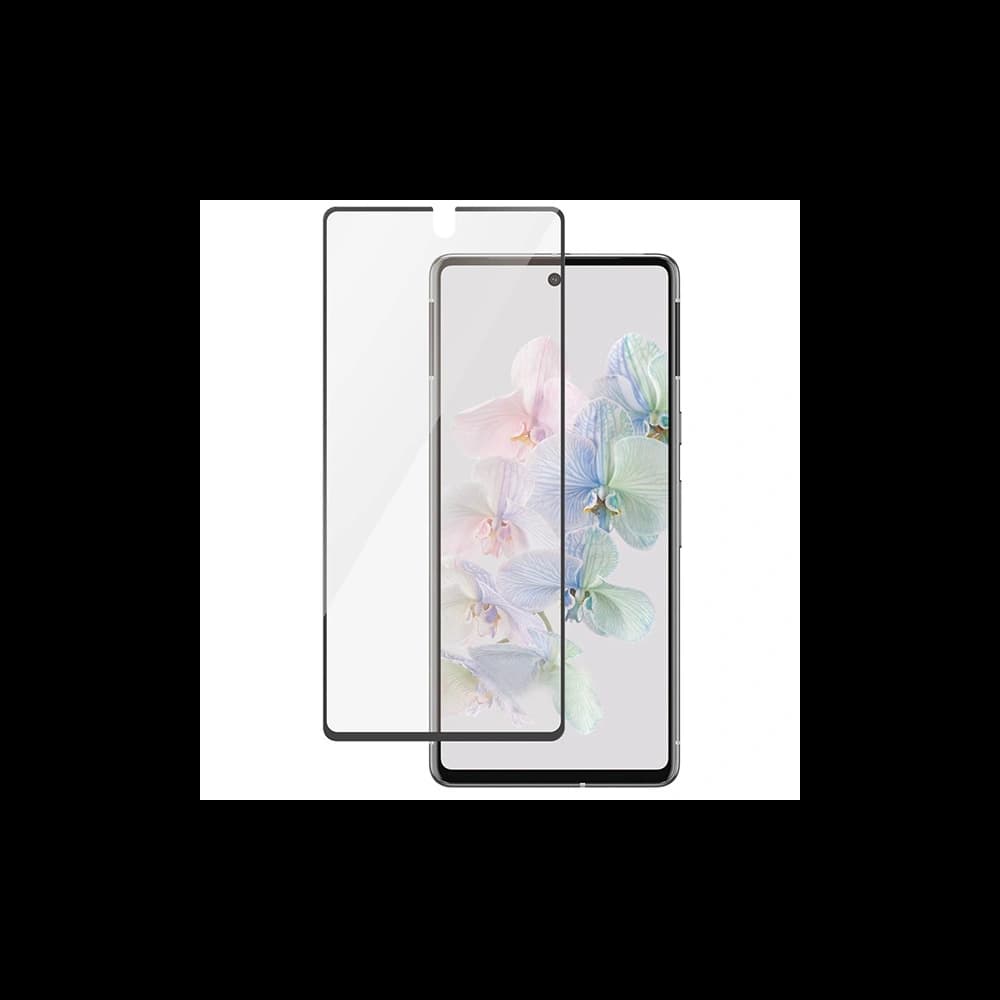Tvrzené sklo PanzerGlass Ultra-Wide Fit Google Pixel 7 Ochrana obrazovky Antibakteriální černý/black 4772 - 2