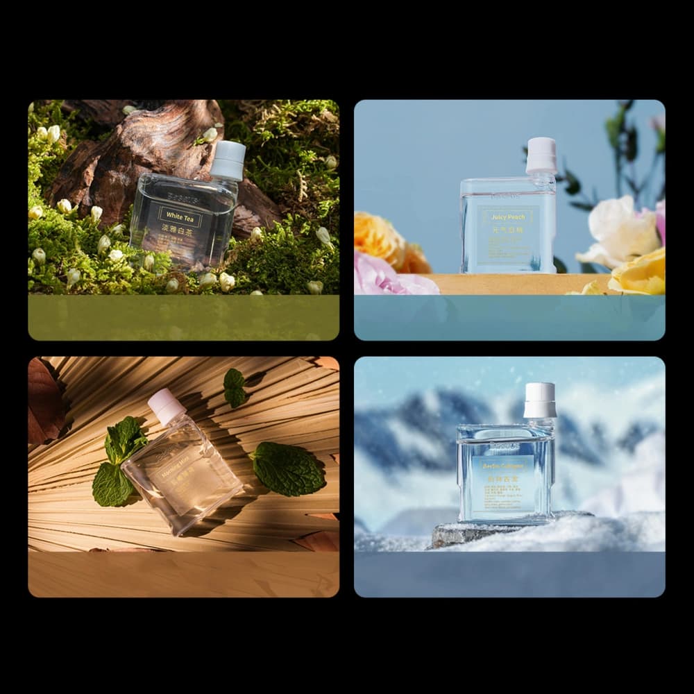 Odorizant auto Baseus Wisdom negru (Apă de colonie + mentă) - 14