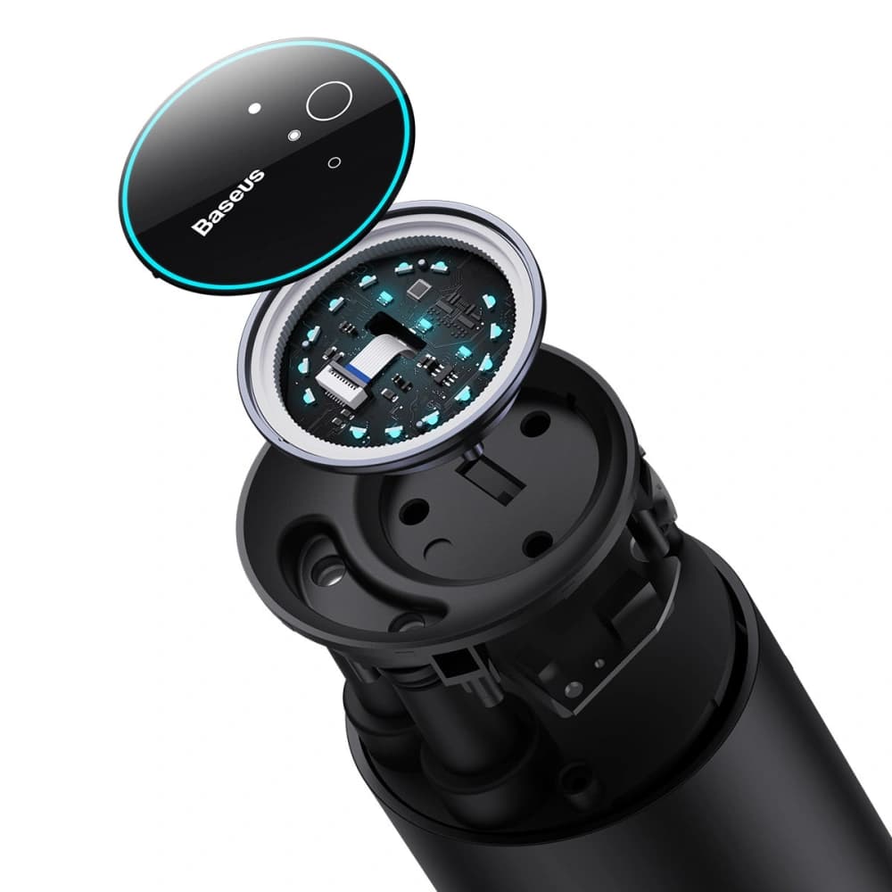 Odorizant auto Baseus negru (ceai alb / piersică suculentă) + cablu USB-C 1m - 8