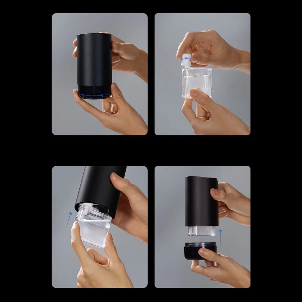 Odorizant auto Baseus negru (ceai alb / piersică suculentă) + cablu USB-C 1m - 20