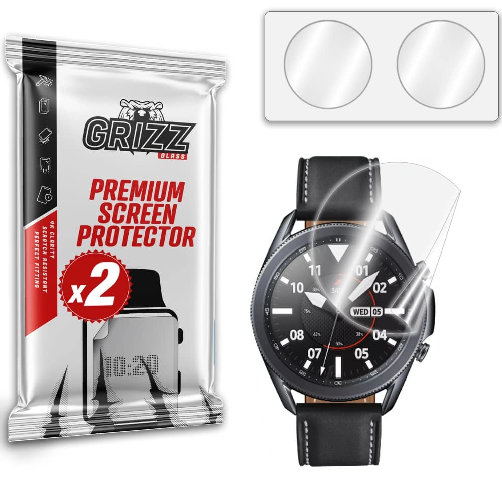 Fólie na keramiku GrizzGlass CeramicFilm pro Samsung Galaxy Watch 3 45mm - 1