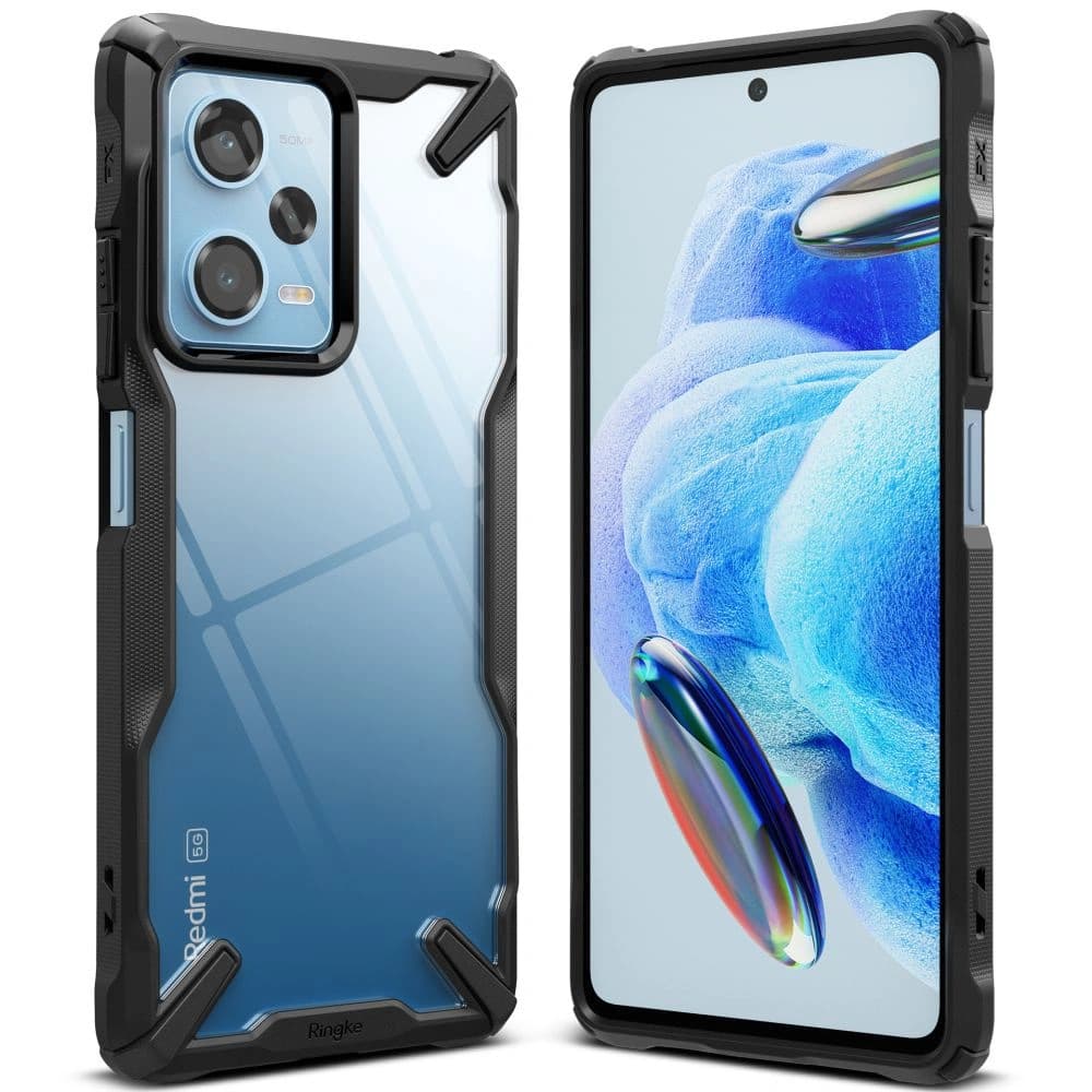 Etui Ringke Fusion-X Xiaomi Redmi Note 12 Pro 5G/POCO X5 Pro 5G Negru - 2