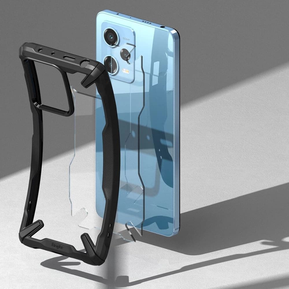 Etui Ringke Fusion-X Xiaomi Redmi Note 12 Pro 5G/POCO X5 Pro 5G Negru - 6