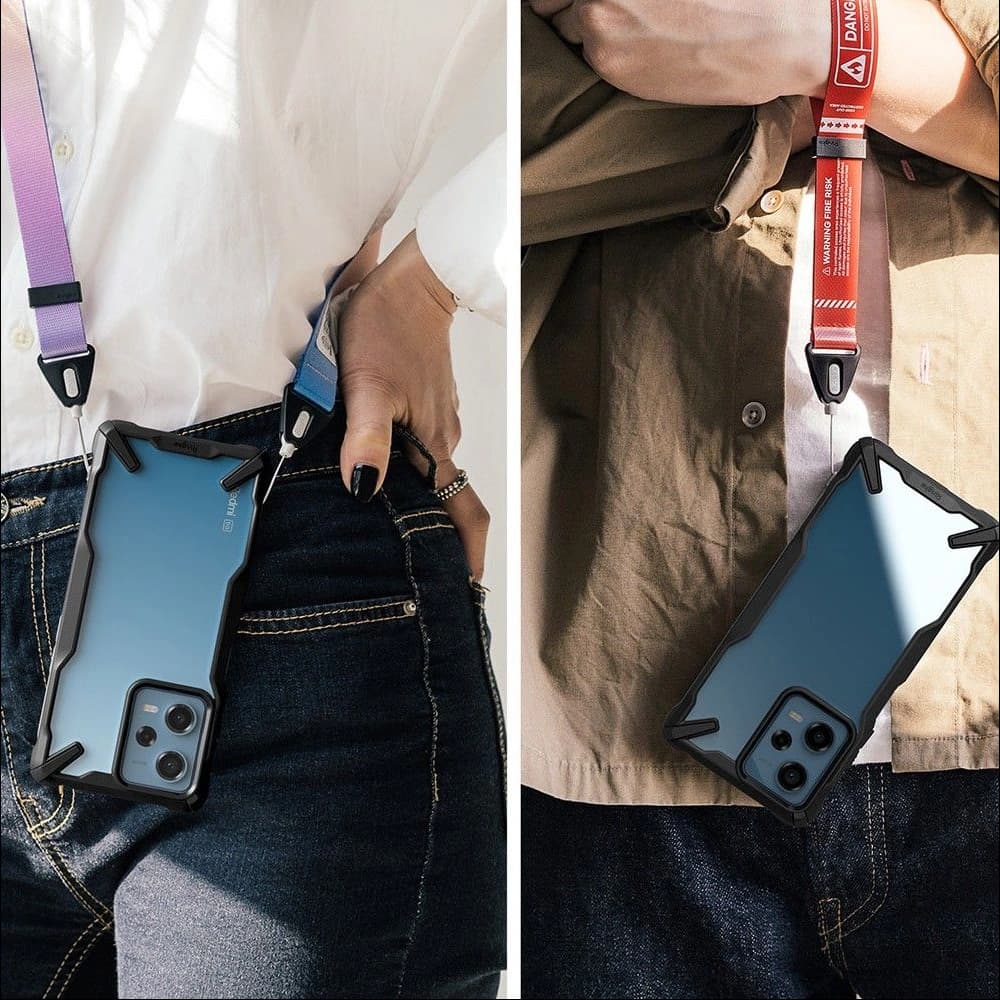 Etui Ringke Fusion-X Xiaomi Redmi Note 12 Pro 5G/POCO X5 Pro 5G Negru - 10