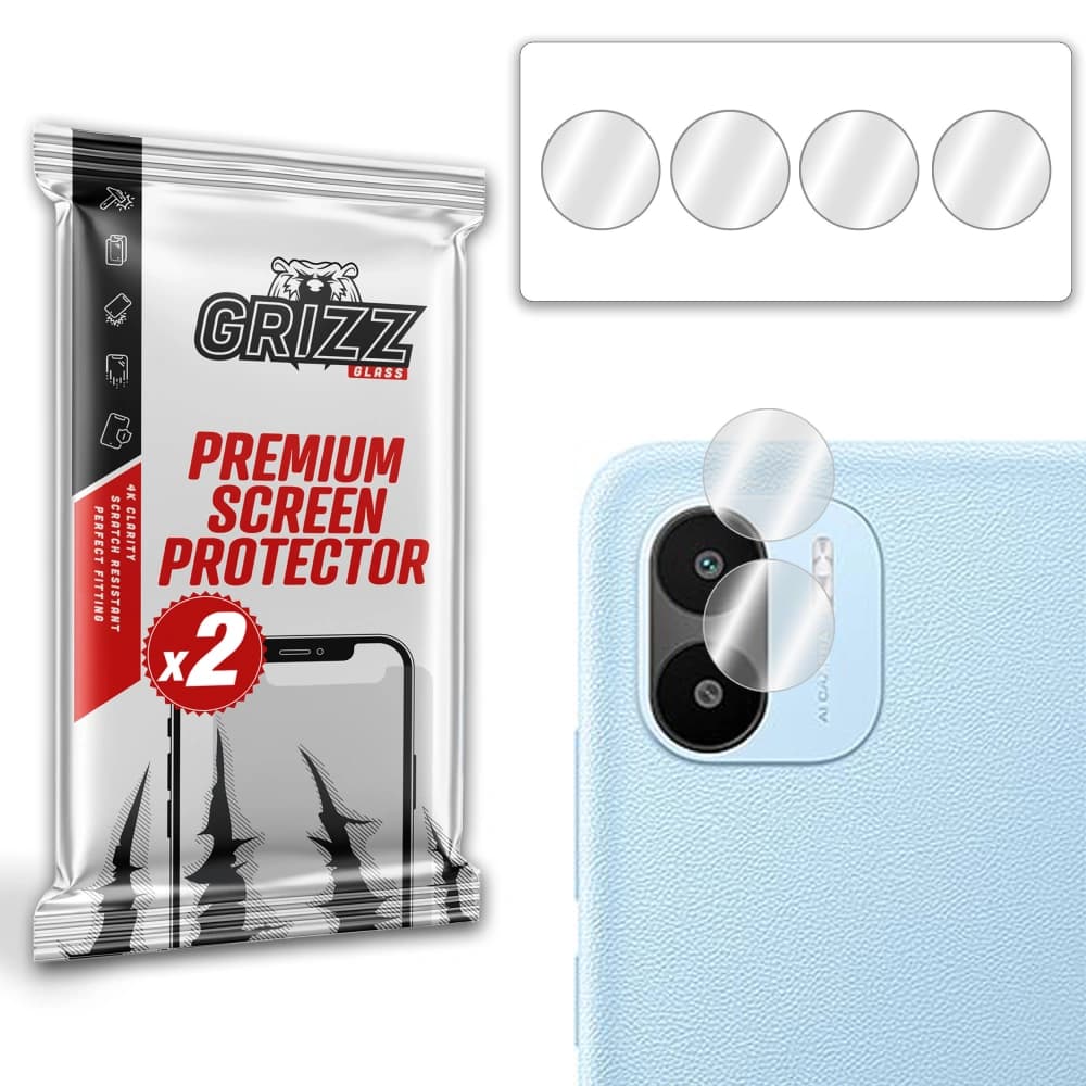 GrizzGlass Xiaomi HybridGlass Kameraglas für Redmi A2 - 1