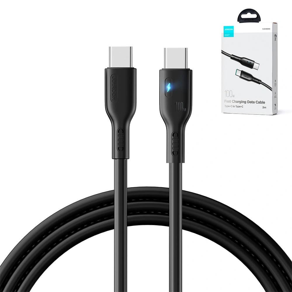 Joyroom S-CC100A13 USB-C/USB-C Cable 100W 2m black - 2