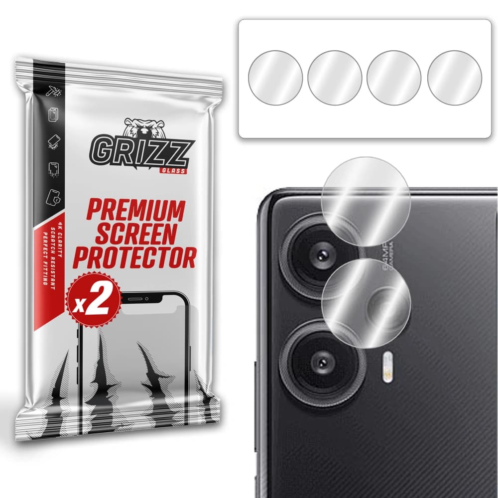 GrizzGlass HybridGlass Geam de cameră pentru Xiaomi Redmi Note 12 Turbo - 1