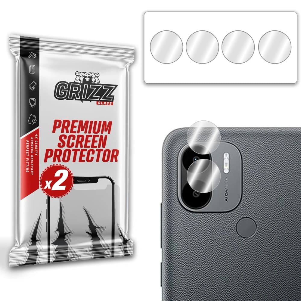 Sklo na fotoaparát GrizzGlass HybridGlass Camera pro Xiaomi Poco C51 - 1