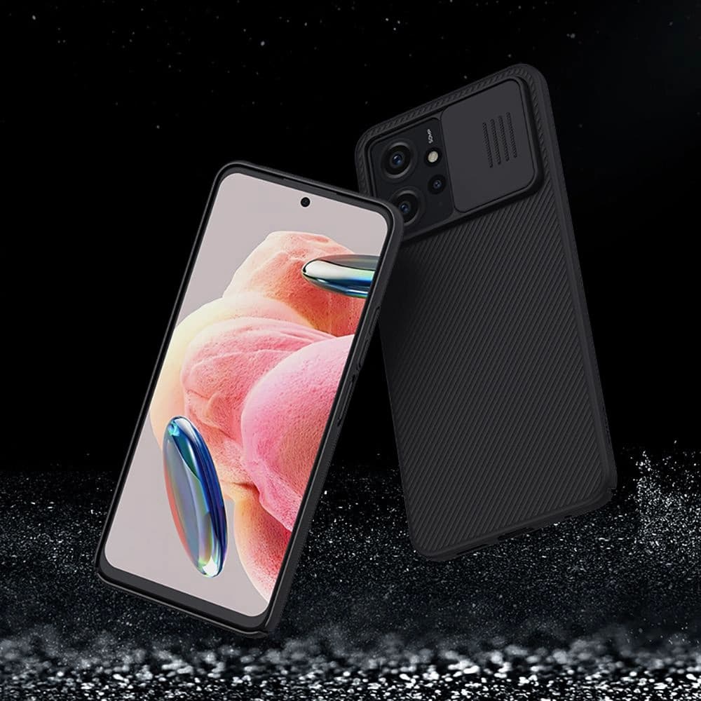 Nillkin Xiaomi Gehäuse Camshield Redmi Note 12 LTE Schwarz - 5