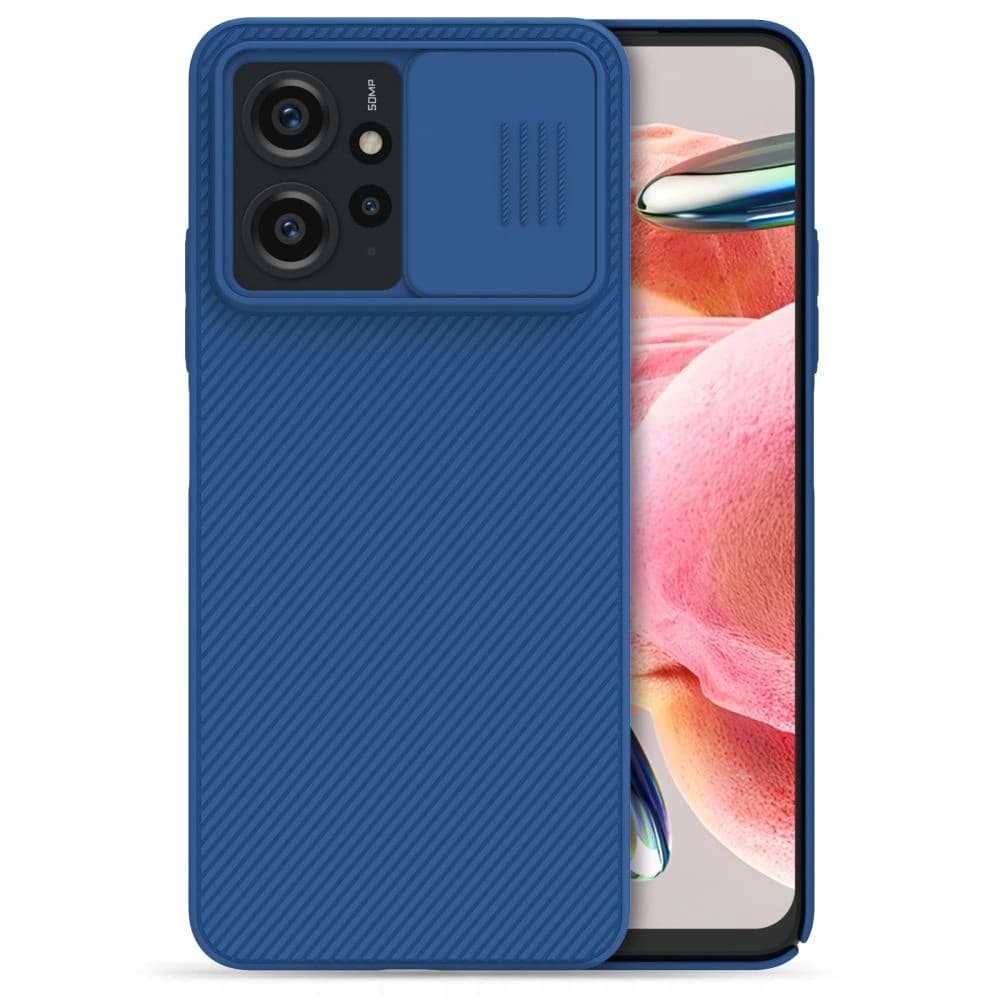 Nillkin Xiaomi Gehäuse Camshield Redmi Note 12 LTE Blau - 1