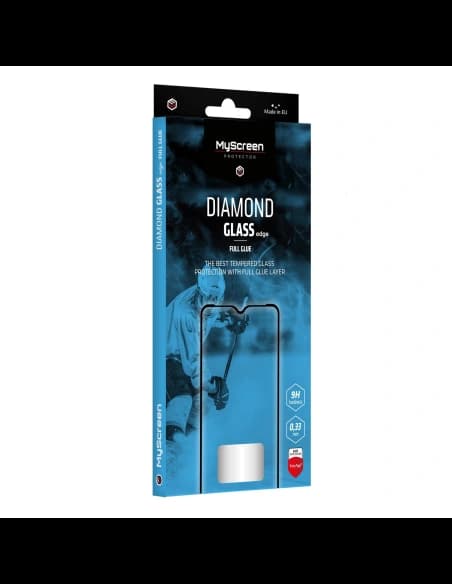 Szkło hartowane MyScreen Diamond Glass Edge Lite FG Google Pixel 6a czarny/black Full Glue