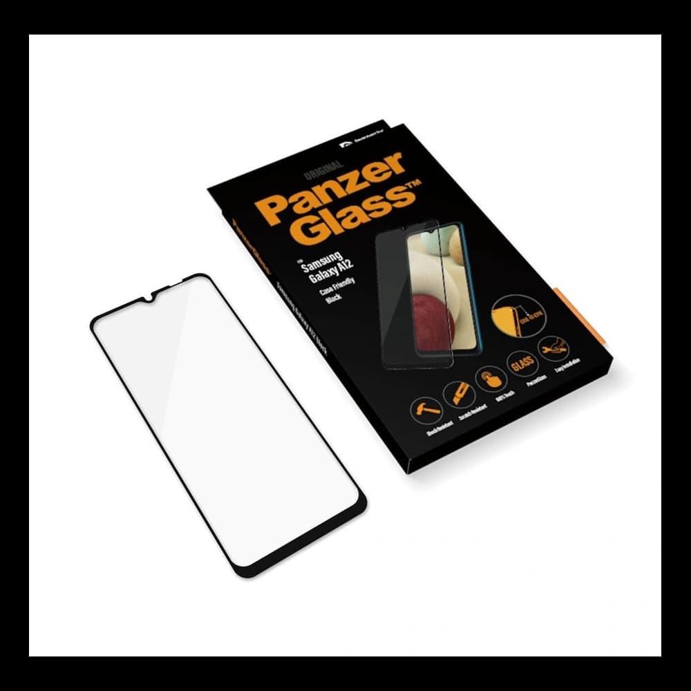 PanzerGlass E2E Regular Samsung Galaxy A12 black/black - 2