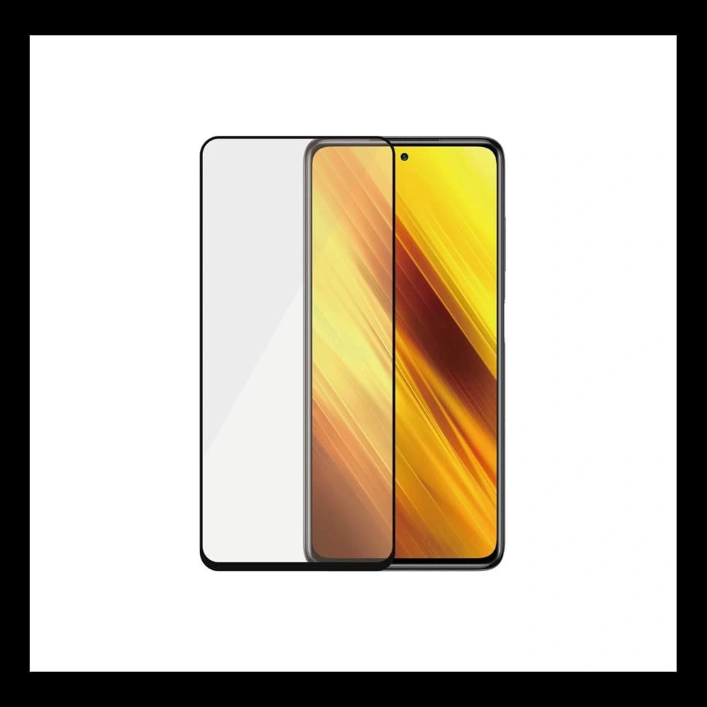 Edzett üveg PanzerGlass E2E Regular Xiaomi Poco X3 NFC/X3 Pro Case Friendly fekete/black - 4